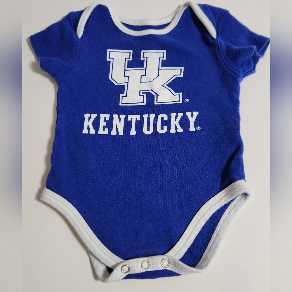 3-6 Month University Of Kentucky Wildcats Baby Onesie UK Cats Big Blue Nation
